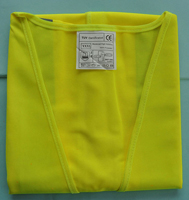 Waist Coat Hi Vis S-L