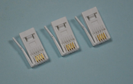 Plug 431A 4Wire WH Voice